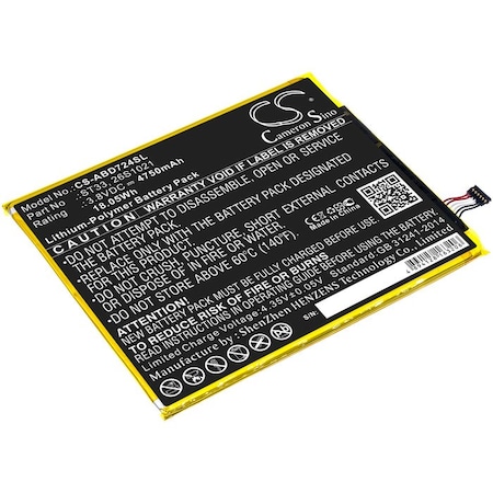 Amazon K72LL3 K72LL4 Kindle Fire HD 8th Tablet Replacement Battery